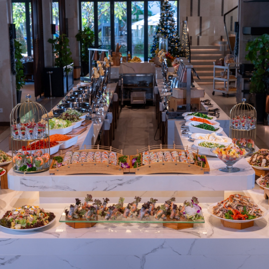 Nha Trang Ambassador Club Seafood Lobster Buffet Dinner Show Package