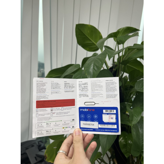 Vietnam Ho Chi Minh  4g Lte Mobifone Sim – Airport Pickup (Sim/esim/4gb/5gb/7 Days/10 Days)